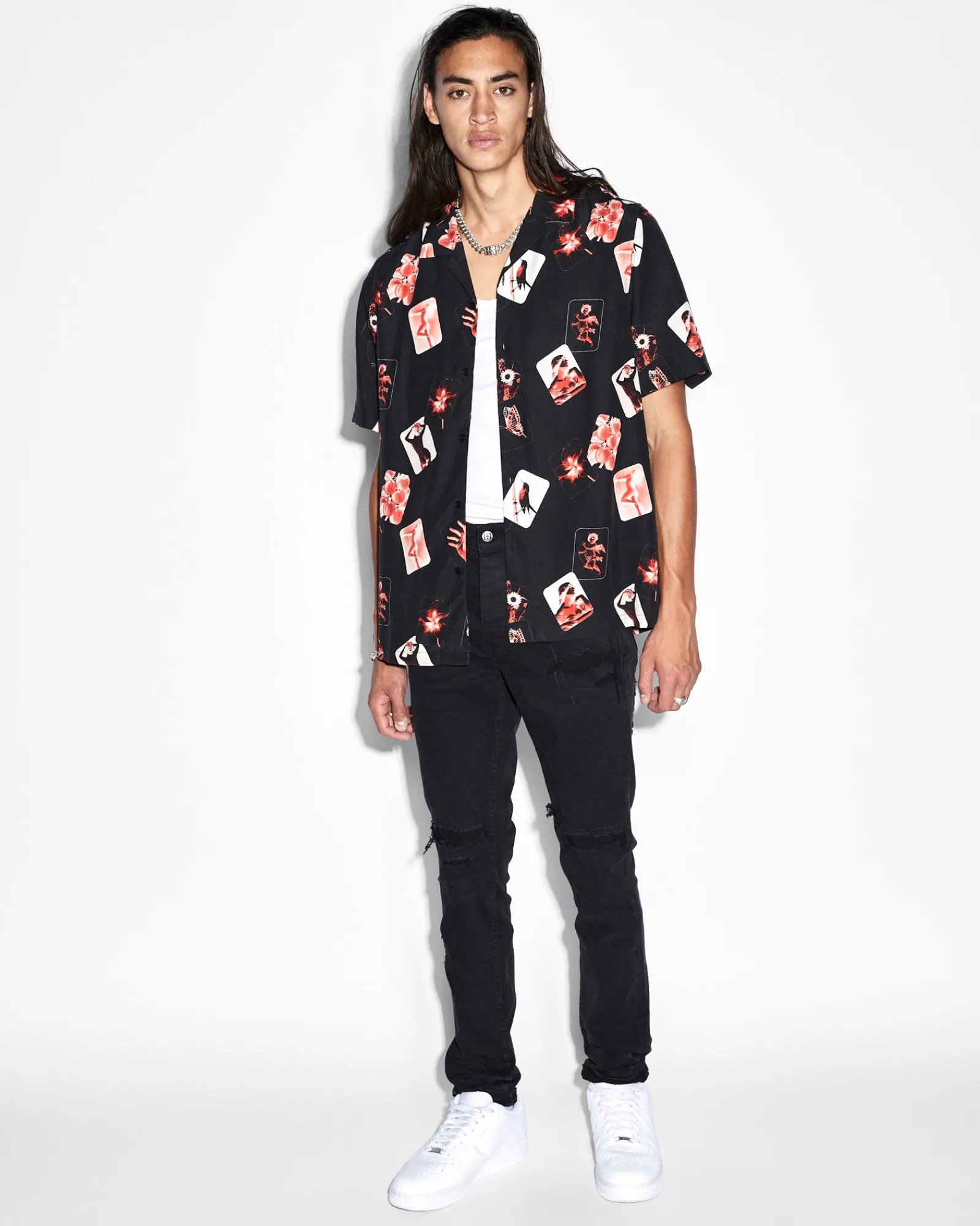 Store Ksubi Icons Resort Ss Shirt Black