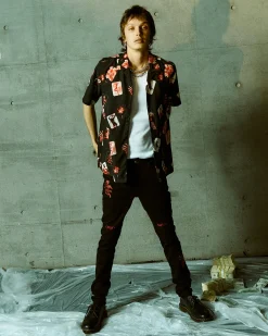 Store Ksubi Icons Resort Ss Shirt Black