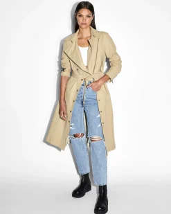 Cheap Ksubi Incognito Biker/Trench Khaki