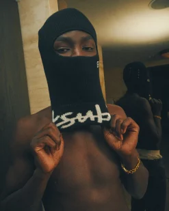 Shop Ksubi Inkognito Balaclava Black