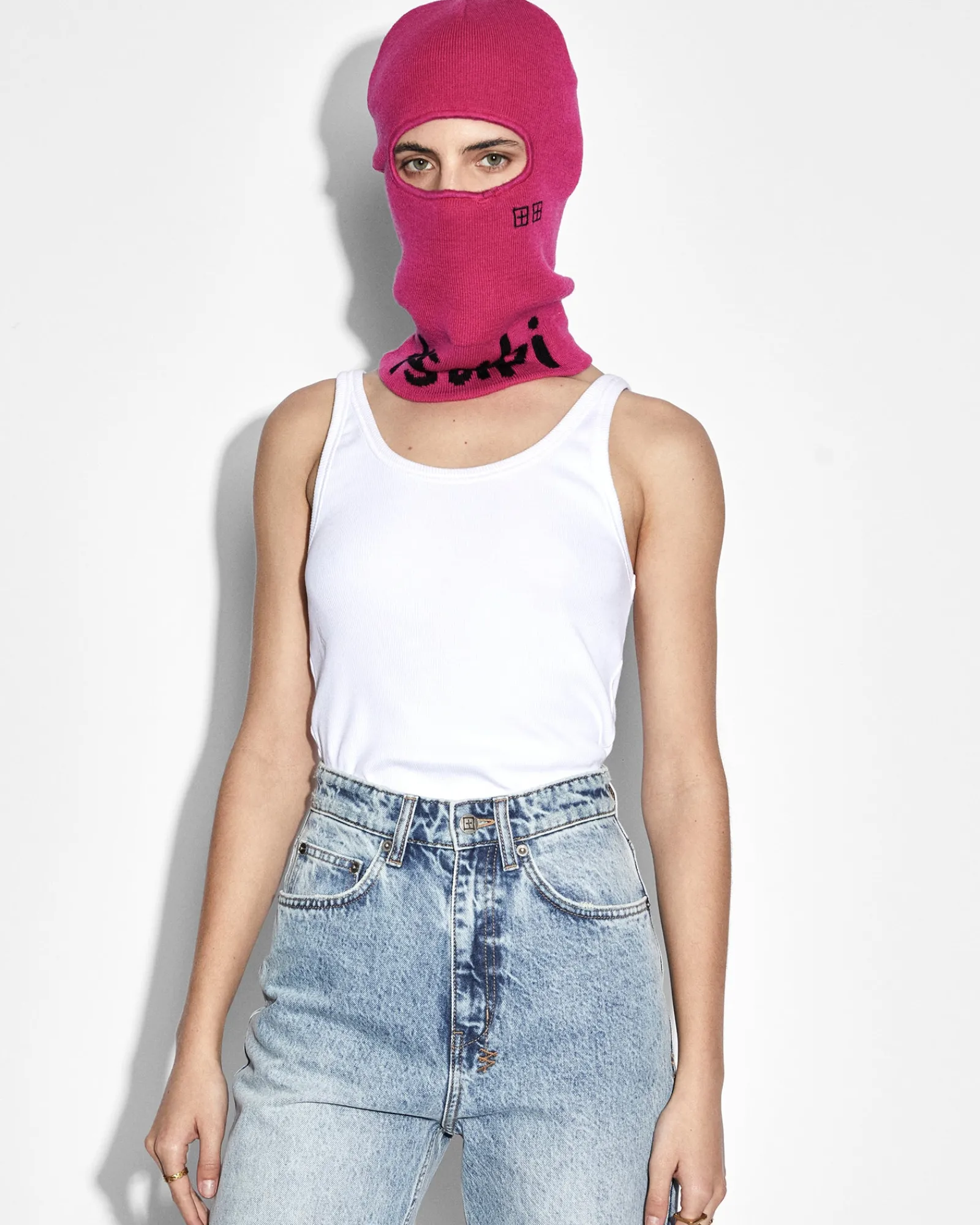 Cheap Ksubi Inkognito Balaclava Hype Pink