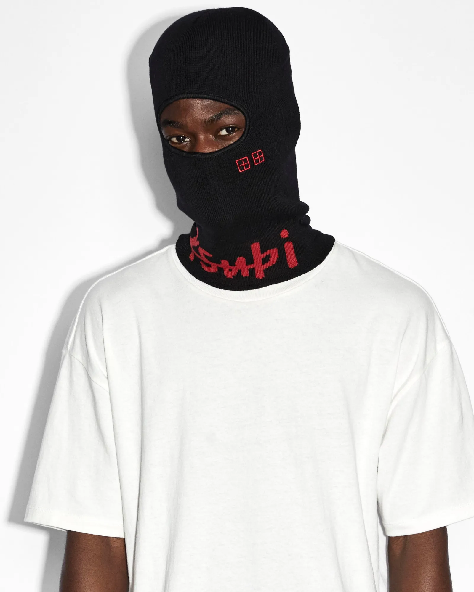 Online Ksubi Inkognito Balaclava Laid Black