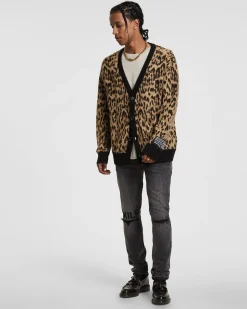 Cheap Ksubi Jungle Cardigan Leopard