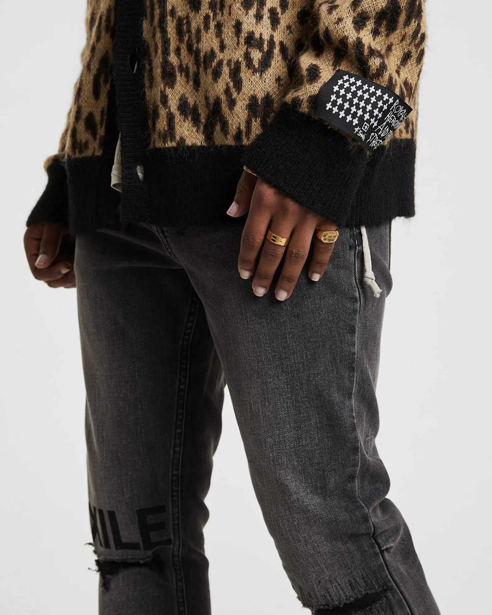 Cheap Ksubi Jungle Cardigan Leopard