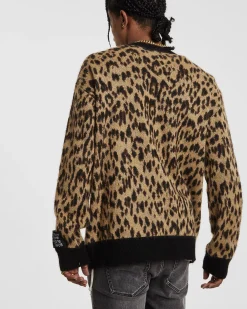 Cheap Ksubi Jungle Cardigan Leopard