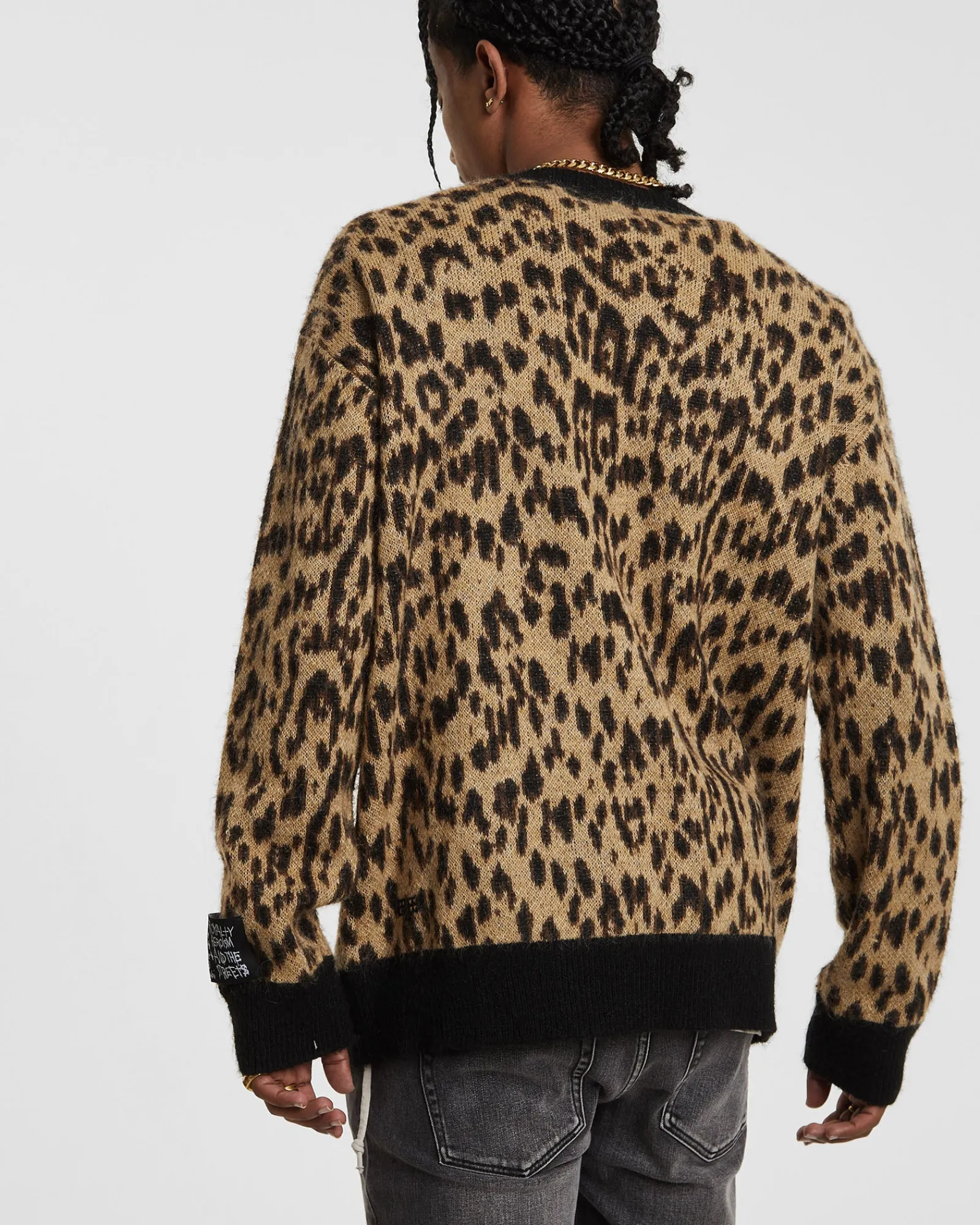 Cheap Ksubi Jungle Cardigan Leopard