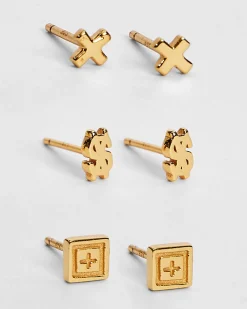 Shop Ksubi 18K Dripps Earing Set