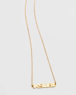 Cheap Ksubi 18K Dripps Sott Necklace