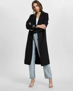 Best Sale Ksubi Kamille Coat Black