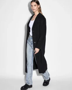 Best Sale Ksubi Kamille Coat Black