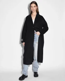 Best Sale Ksubi Kamille Coat Black