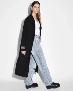 Best Sale Ksubi Kamille Coat Black