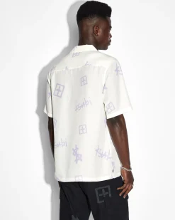 Outlet Ksubi Kash Box Resort Ss Shirt White
