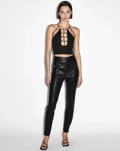 Cheap Ksubi Klub Pant Kut Out Black