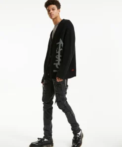 Best Sale Ksubi Knetic Cardigan Black