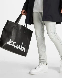 New Ksubi Kollector Tote Black/White