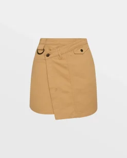Best Sale Ksubi Kommand Cargo Skirt Caramel