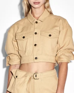 Sale Ksubi Kommand Jacket Caramel