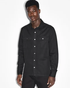 Best Sale Ksubi Krystal Paradox Ls Shirt Black