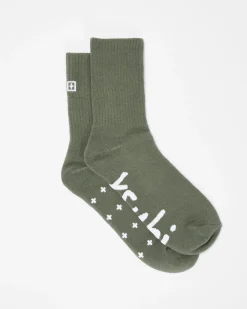 Flash Sale Ksubi Ksocks Khaki/White