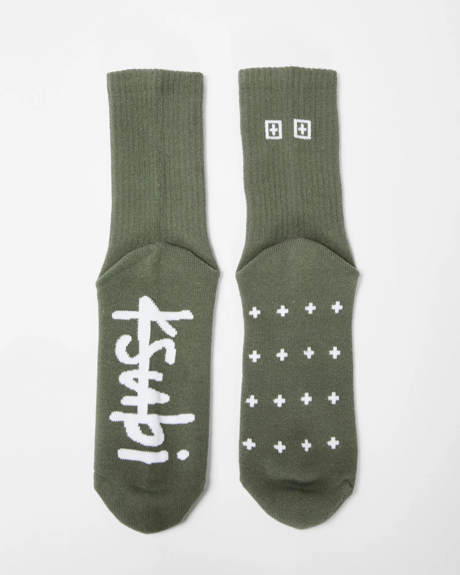Flash Sale Ksubi Ksocks Khaki/White