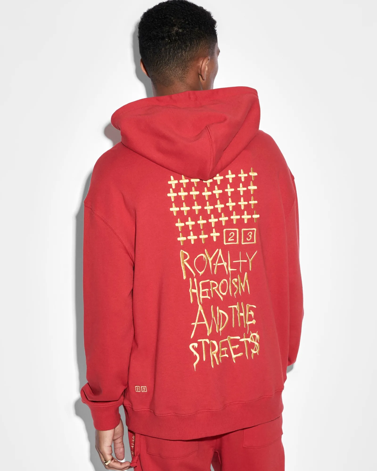 Outlet Ksubi 23 Biggie Hoodie Red