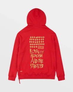 Hot Ksubi 23 Biggie Hoodie Red