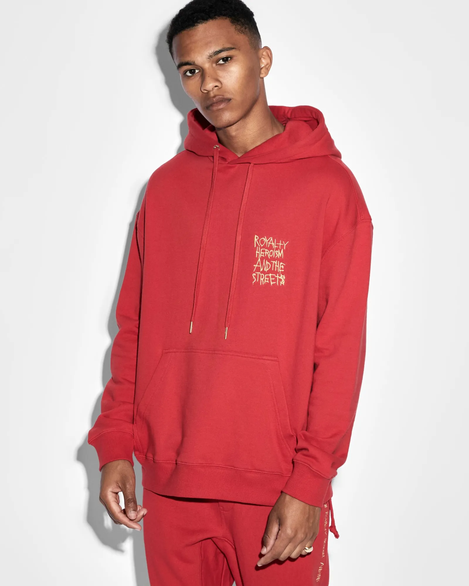 Discount Ksubi 23 Biggie Hoodie Red