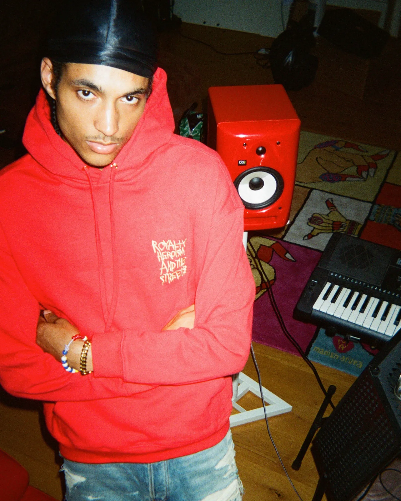 Discount Ksubi 23 Biggie Hoodie Red
