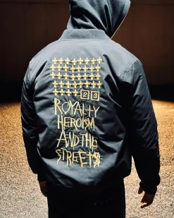 Cheap Ksubi 23 Bomber Jacket Jet Black