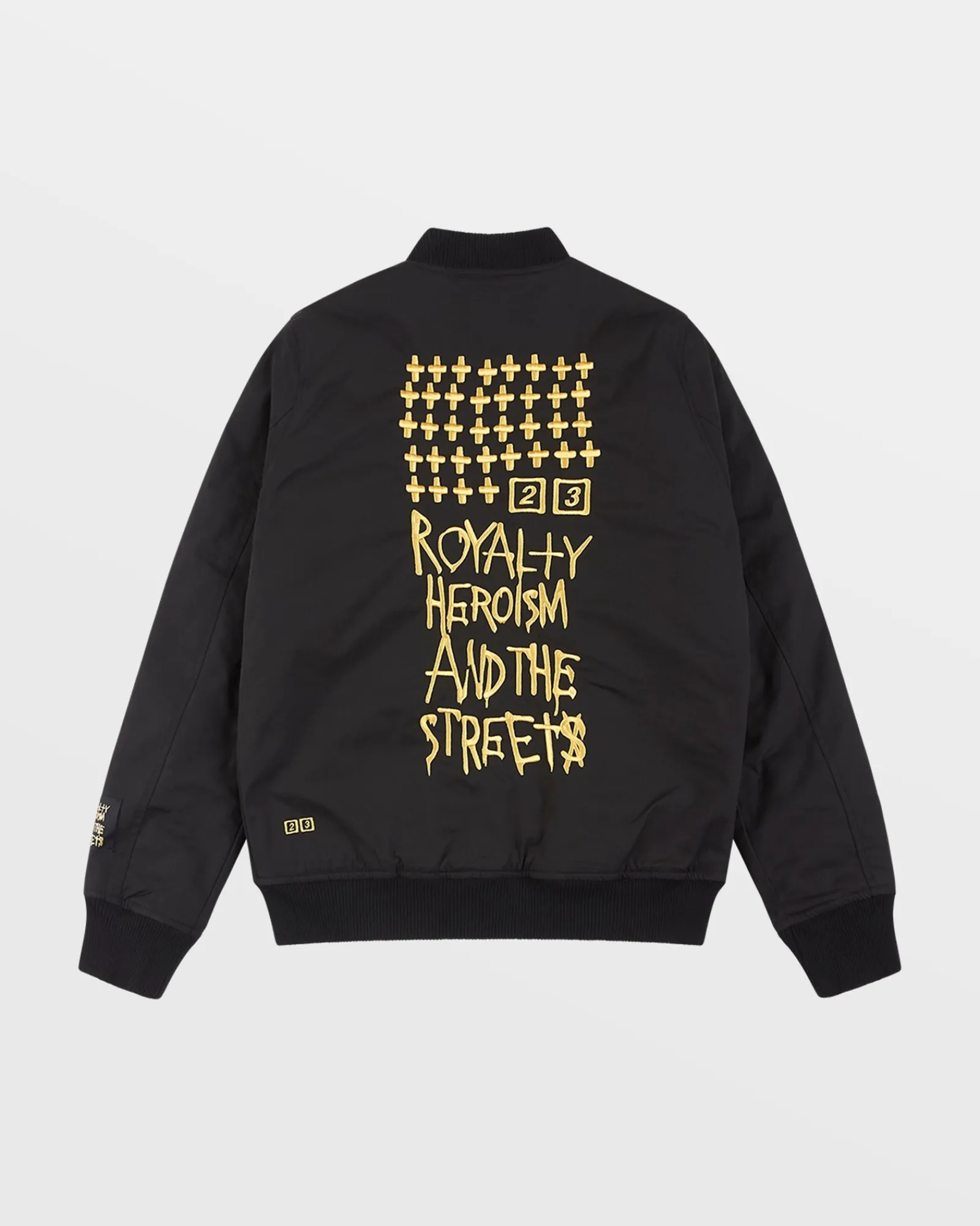 Cheap Ksubi 23 Bomber Jacket Jet Black