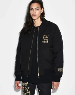 Store Ksubi 23 Bomber Jacket Jet Black