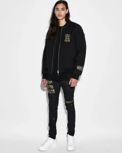 Store Ksubi 23 Bomber Jacket Jet Black