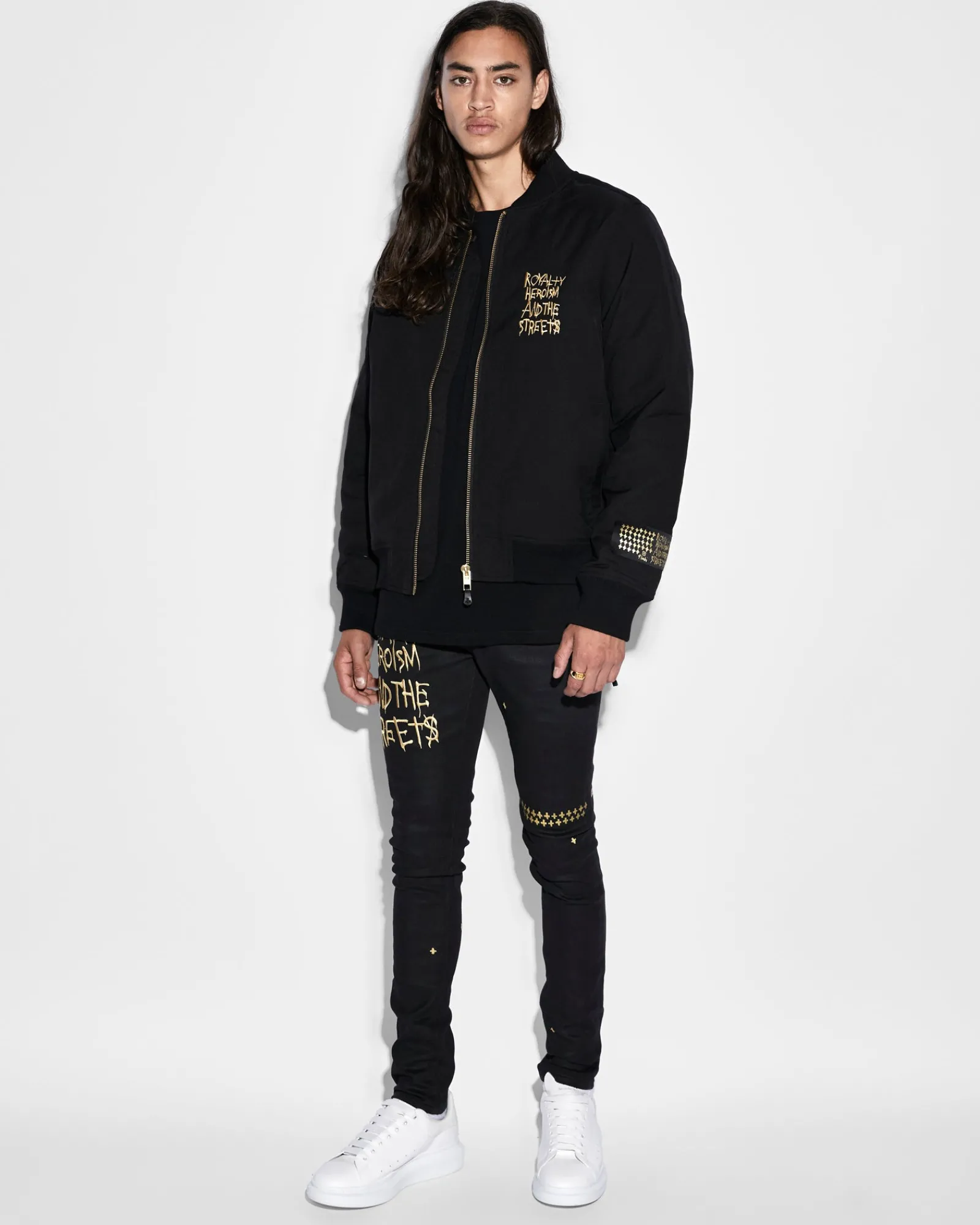 Store Ksubi 23 Bomber Jacket Jet Black