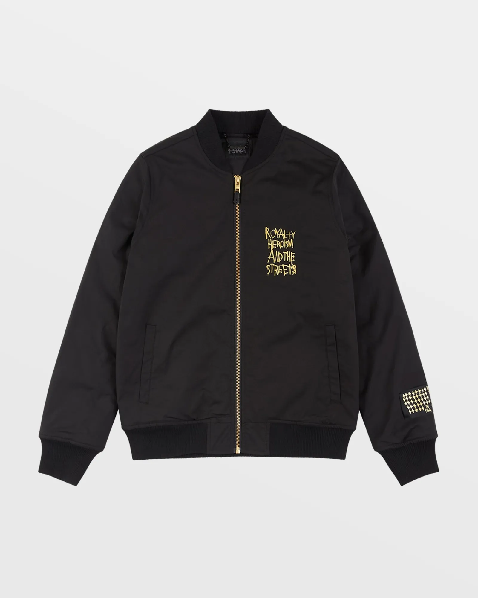 Store Ksubi 23 Bomber Jacket Jet Black