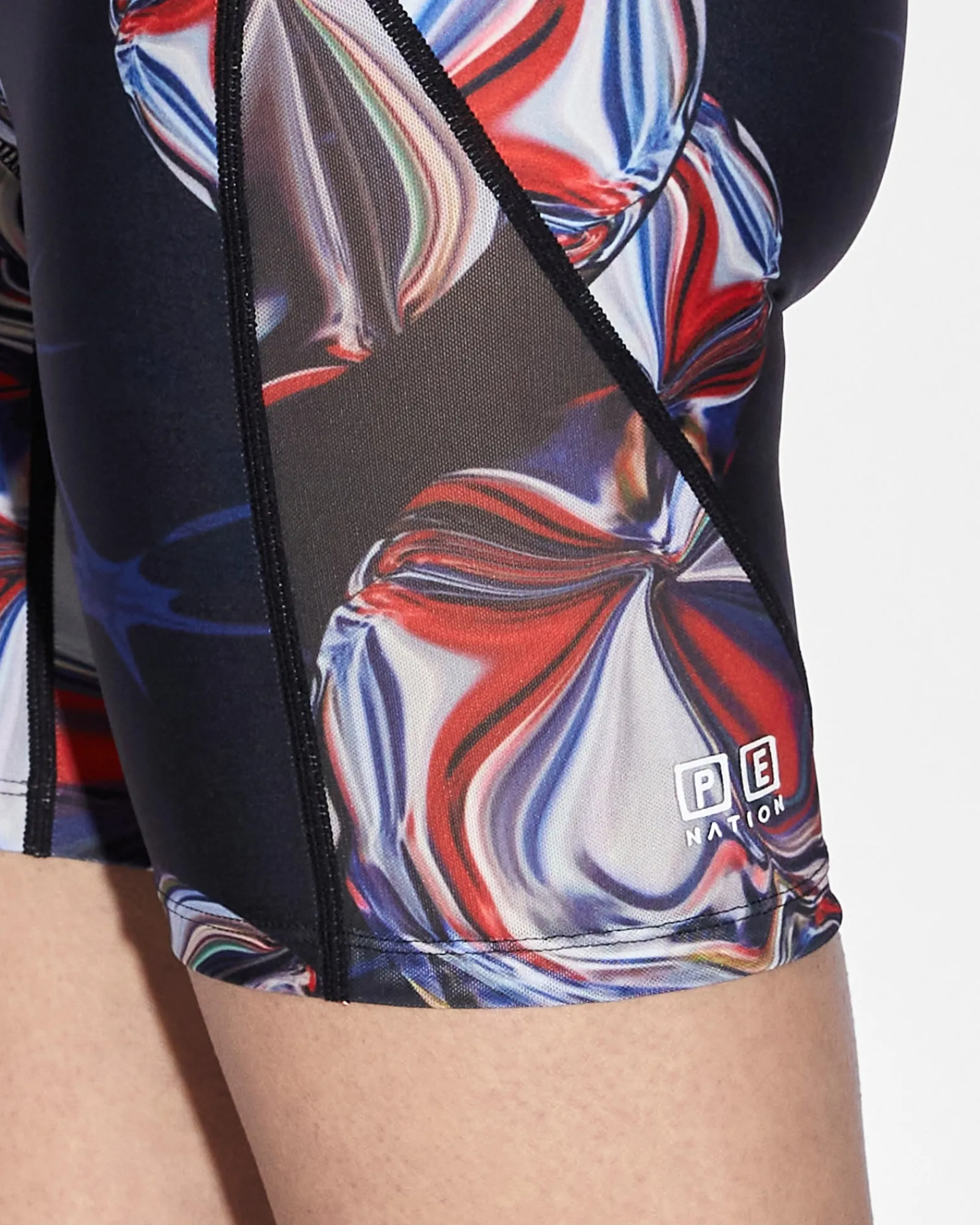 Best Sale Ksubi X P.E Nation Bike Short Warped