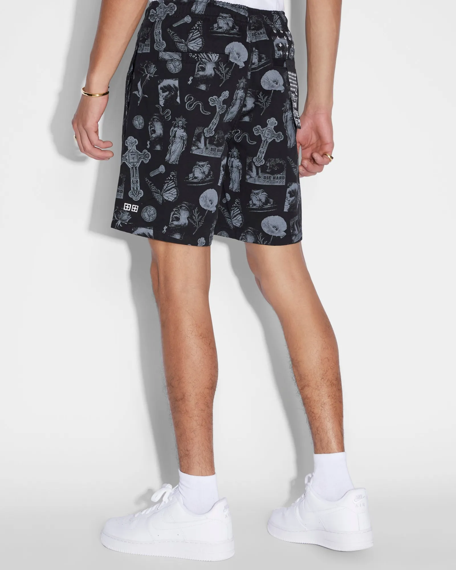 Discount Ksubi Kut Out Short Black