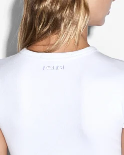 Fashion Ksubi Kut Out Ss Tee White