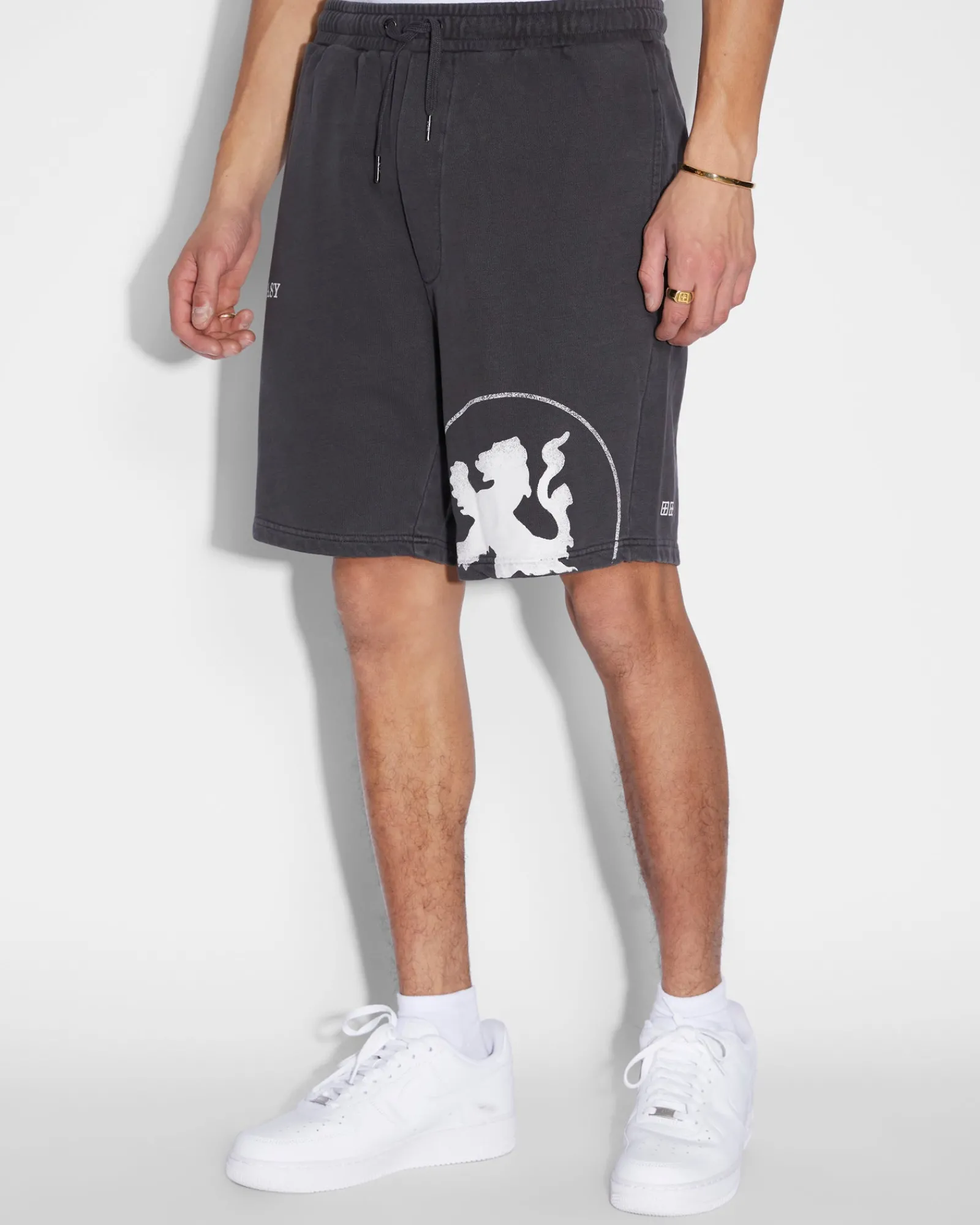 Flash Sale Ksubi Lion Trak Short Faded Black