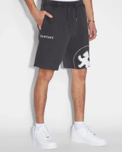 Flash Sale Ksubi Lion Trak Short Faded Black