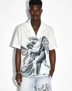 Shop Ksubi Lovesik Resort Ss Shirt White
