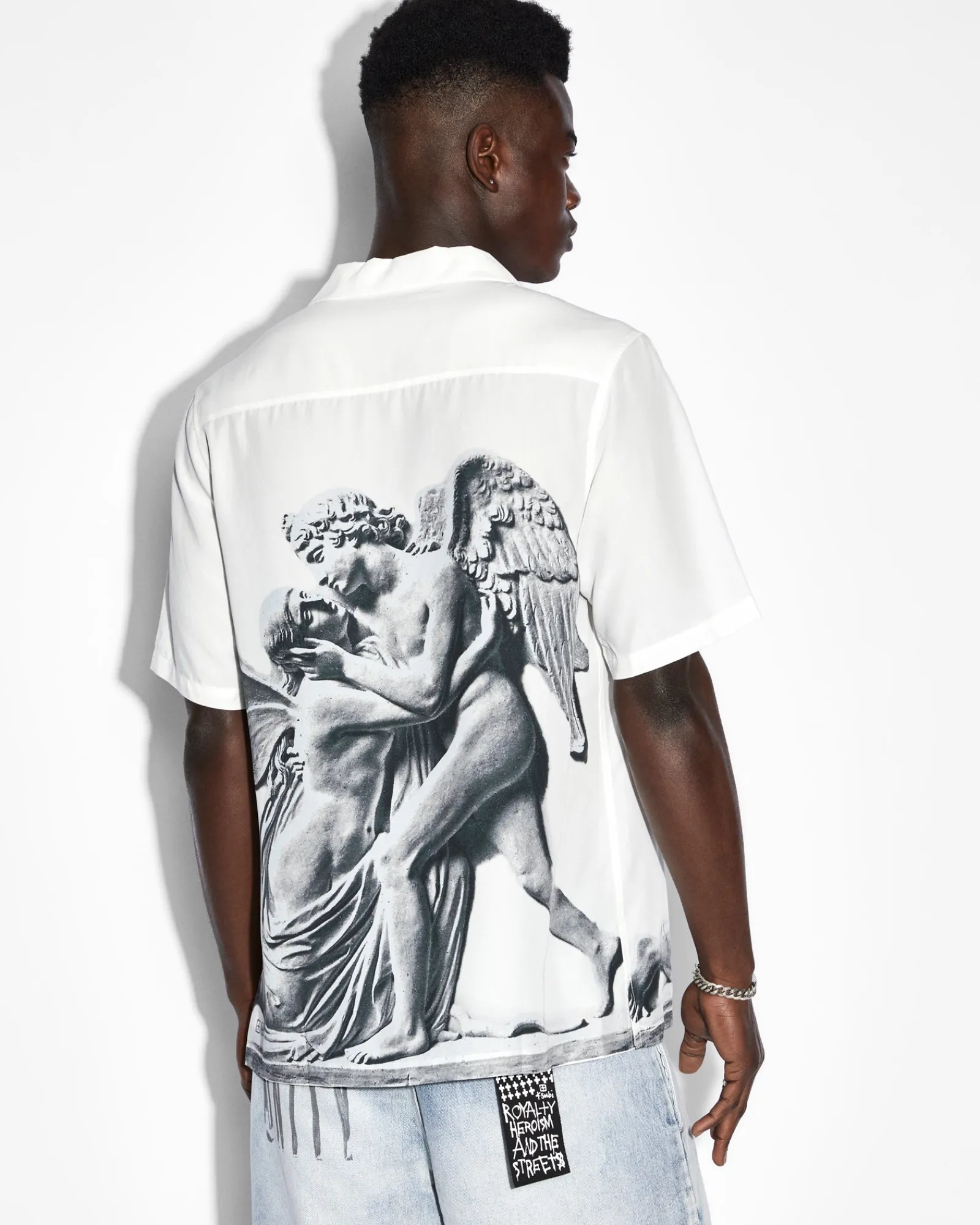 Shop Ksubi Lovesik Resort Ss Shirt White