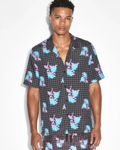 Shop Ksubi Low Res Resort Ss Shirt Multi
