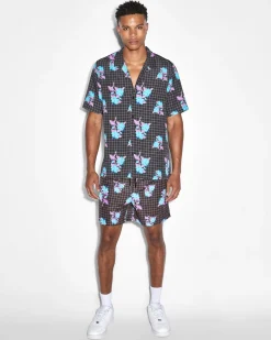 Shop Ksubi Low Res Resort Ss Shirt Multi
