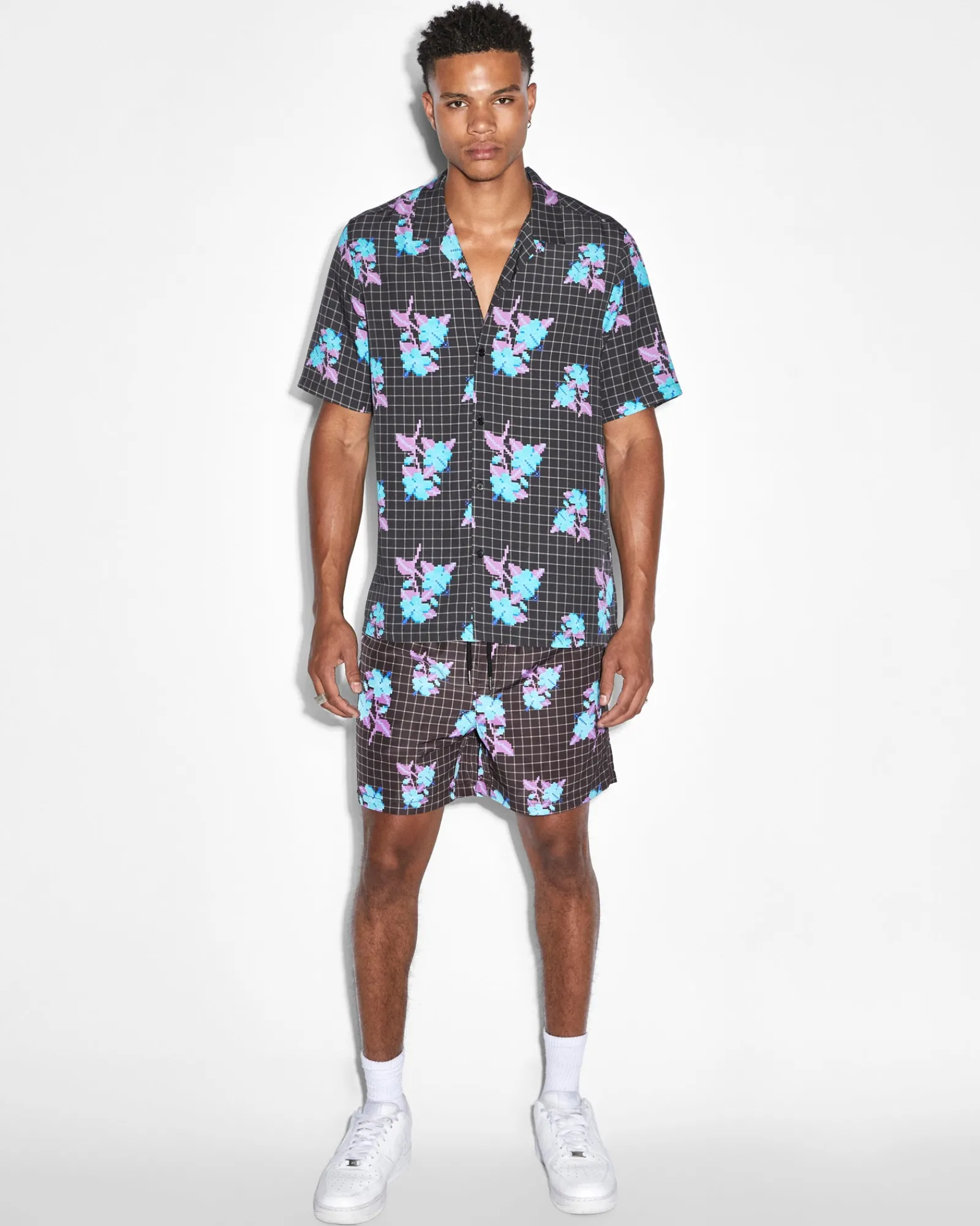 Shop Ksubi Low Res Resort Ss Shirt Multi