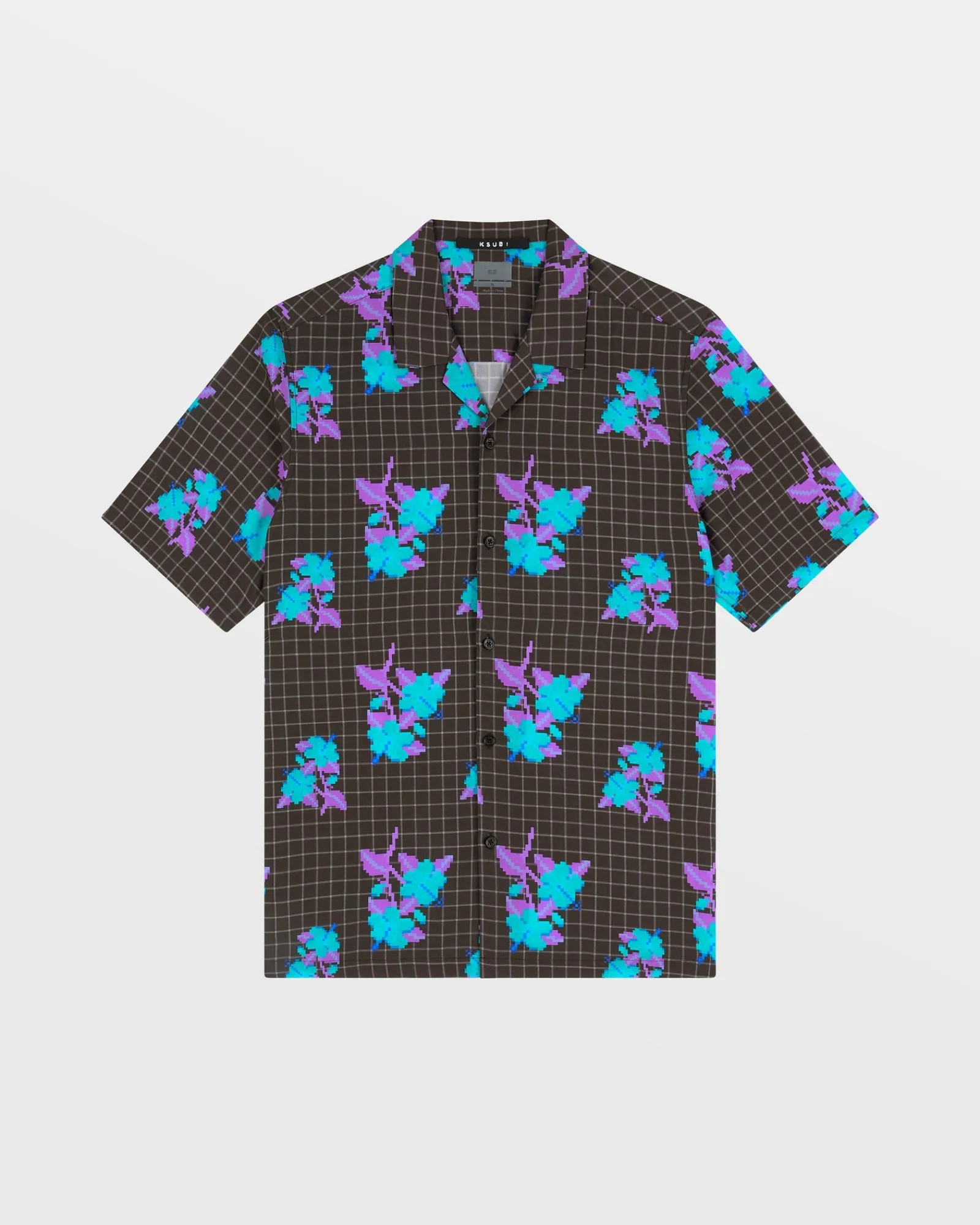 Shop Ksubi Low Res Resort Ss Shirt Multi