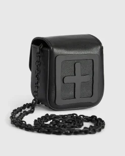Hot Ksubi Mirco Kube Bag Black