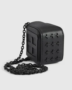 Hot Ksubi Mirco Kube Bag Black