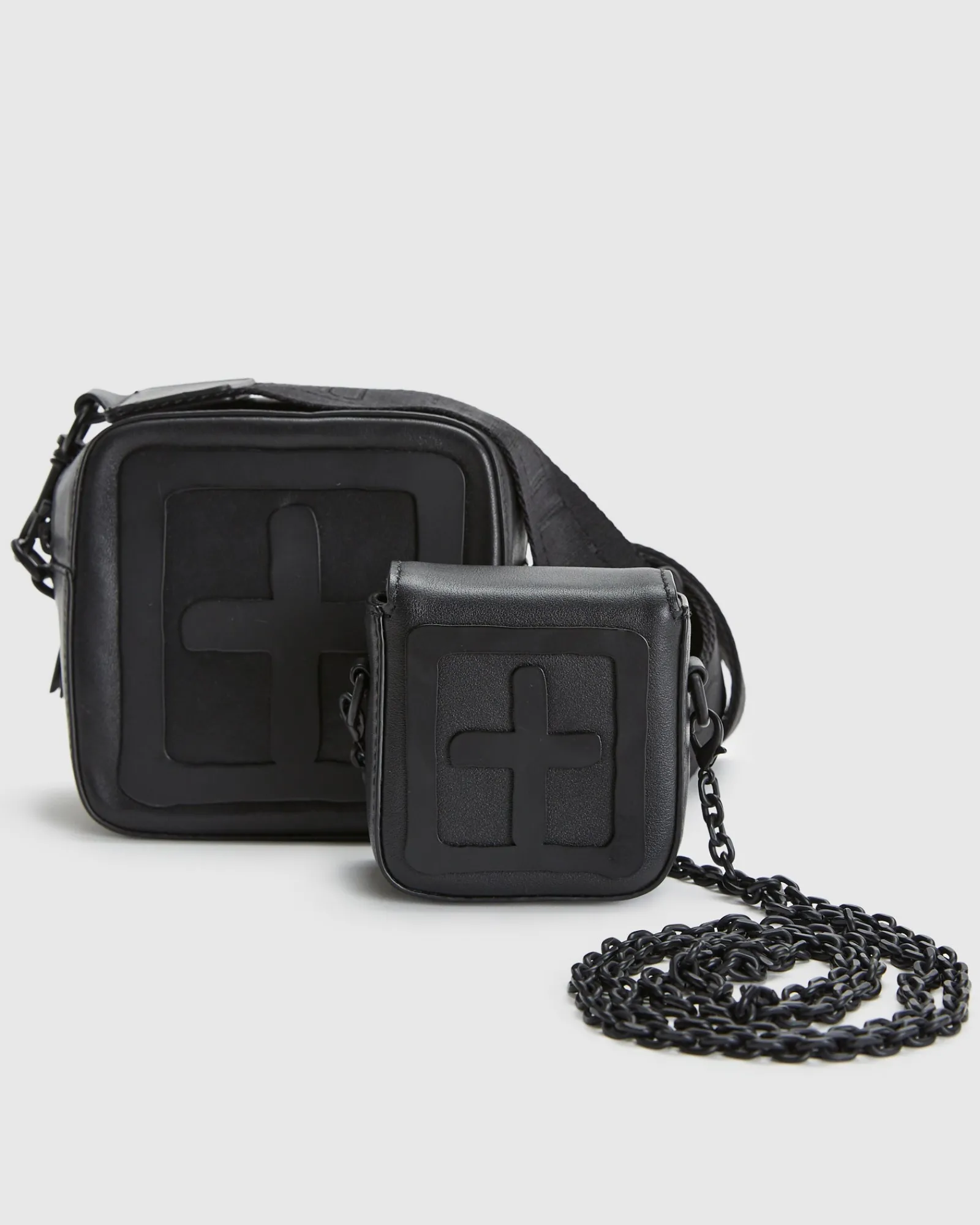 Hot Ksubi Mirco Kube Bag Black