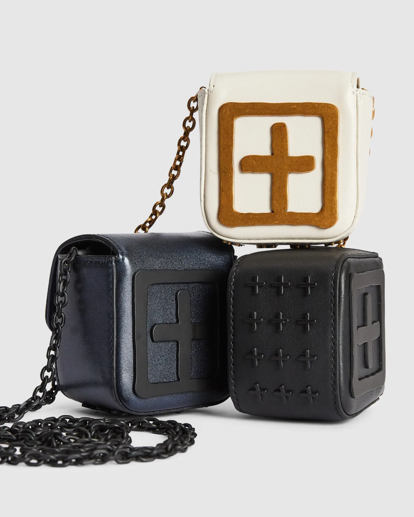 Hot Ksubi Mirco Kube Bag Black